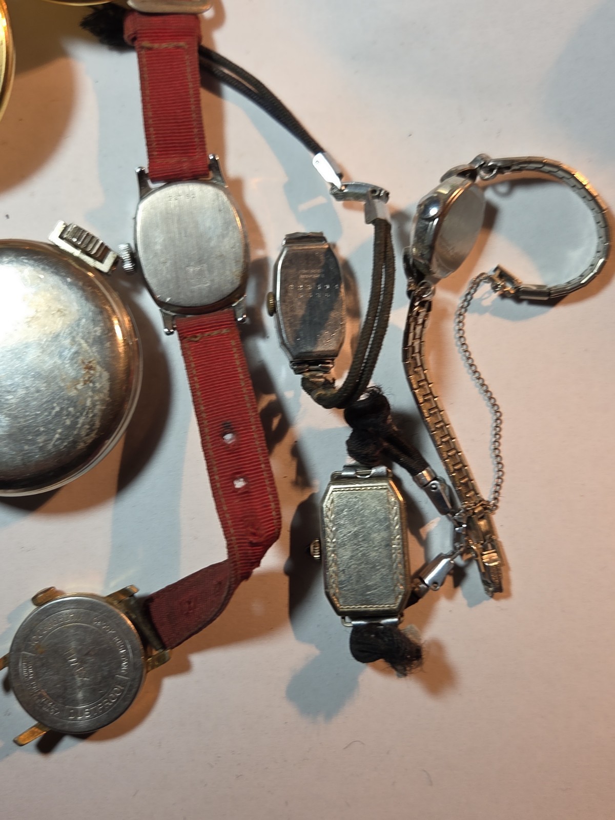 Mechanical Watch Lot, Parts or Repair, None Are Running