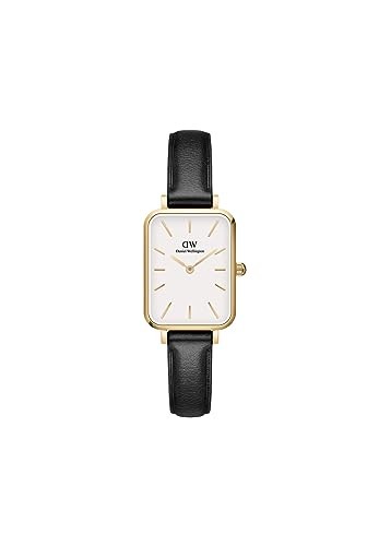 Daniel Wellington DW Women Quadro 20x26mm Pressed Sheffield G White Square Watch