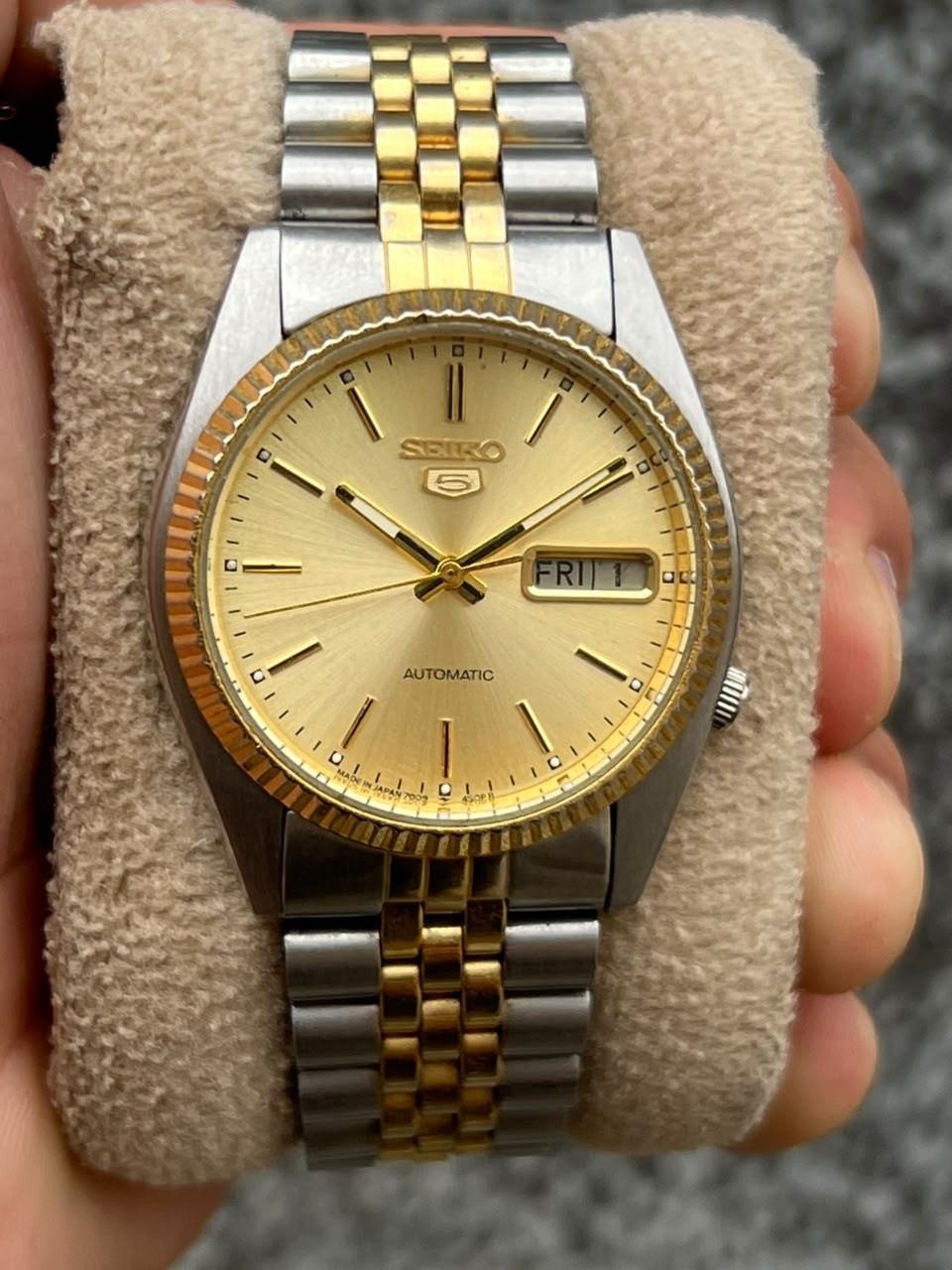 vintage seiko 5 Automatic Day/Date Mens