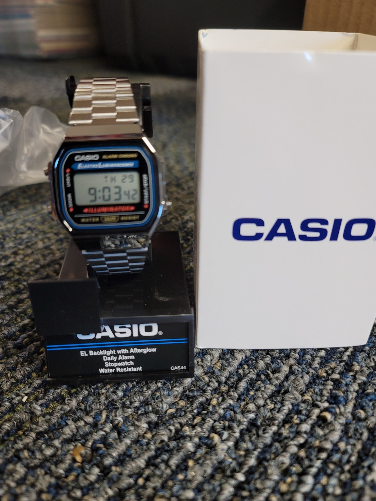 Casio Mens Electro Luminescence Digital Watch