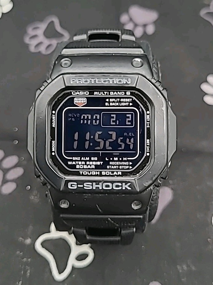 Casio GW-M5610BC-1 Watch Working