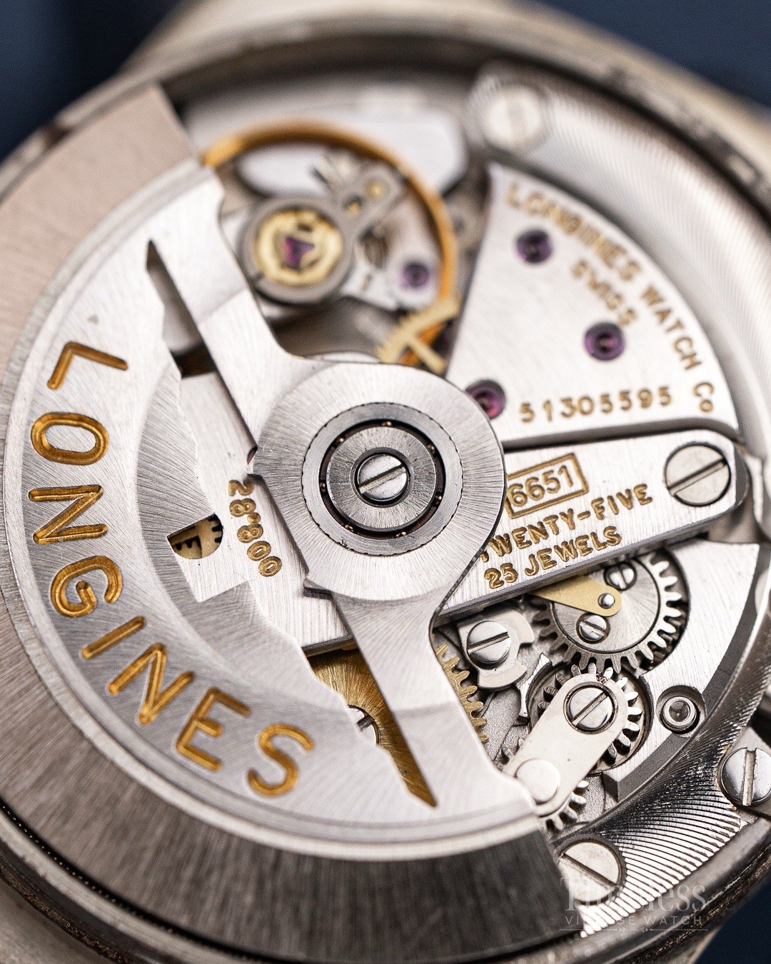Longines Flagship HF 8473 Cal 6651 Automatic Vintage Watch (Original Bracelet)