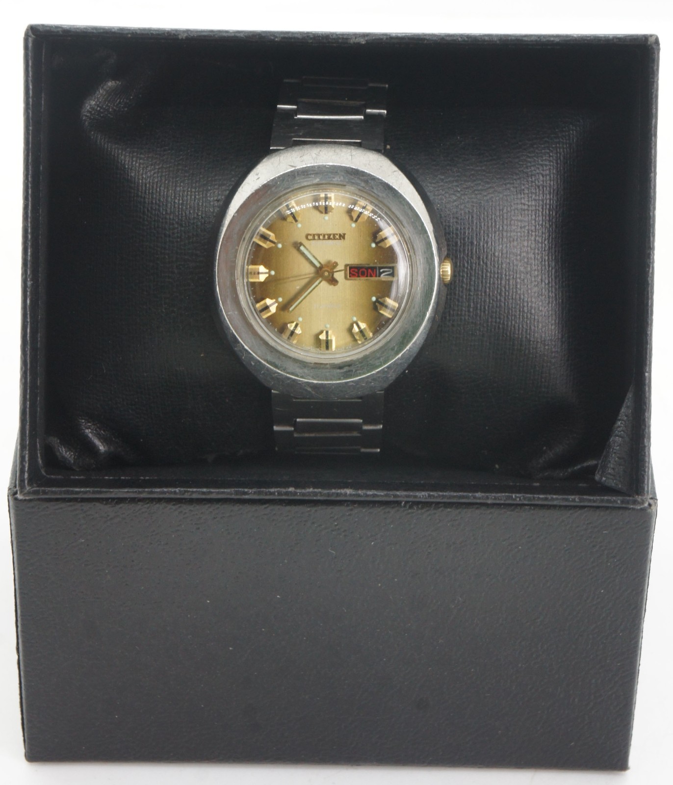 CITIZEN AUTOMATIC 6501 Men’s Wrist Watch 17 Jewels Japan 1970’s