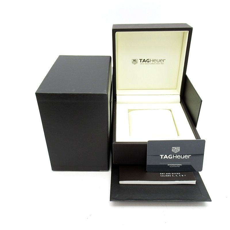 TAG Heuer Carrera Calibre 5 WAR211A.BA0782 39mm Black Dial Auto Box & Papers