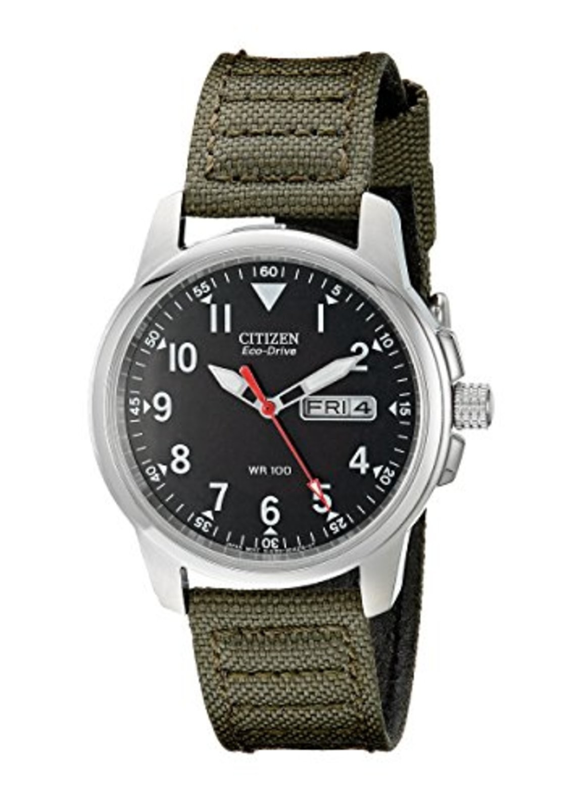 CITIZEN BM8180-03E Eco-Drive Movement Mens Watch Canvas Band F/S w/Tracking# NEW