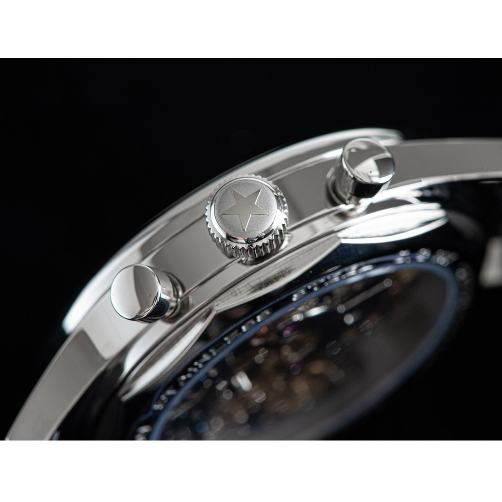 Sugess Chrono Heritage SWANNECK Panda Dial Chrono Watch SEAGULL 1963 SUPANK002SN