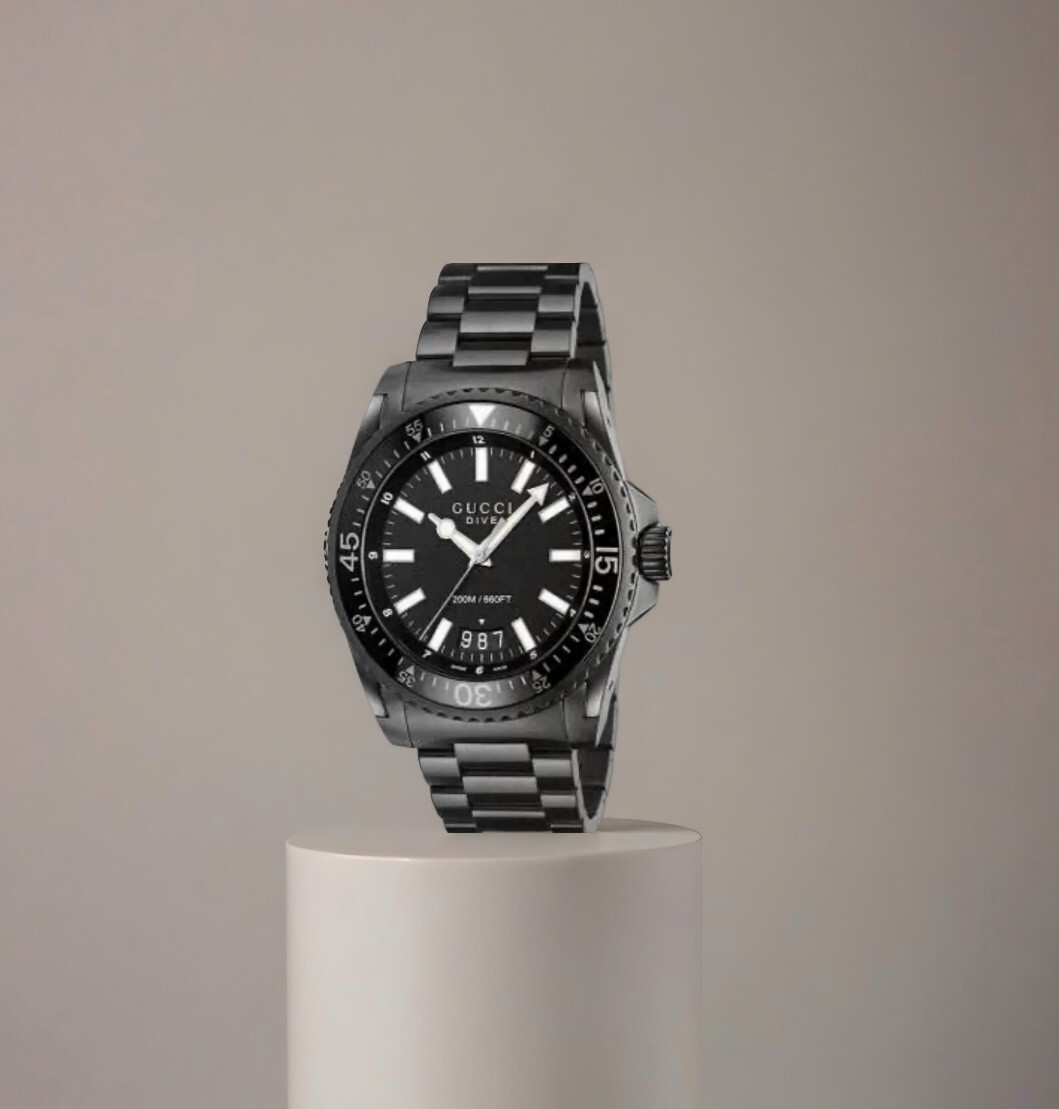 GUCCI YA136306 Men’s Dive Black 40mm
