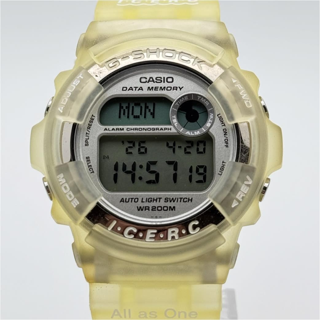 Casio G-SHOCK DW-9200K-7T ICERC 7th Dolphin Whale Conference 1998 Box Tag Japan