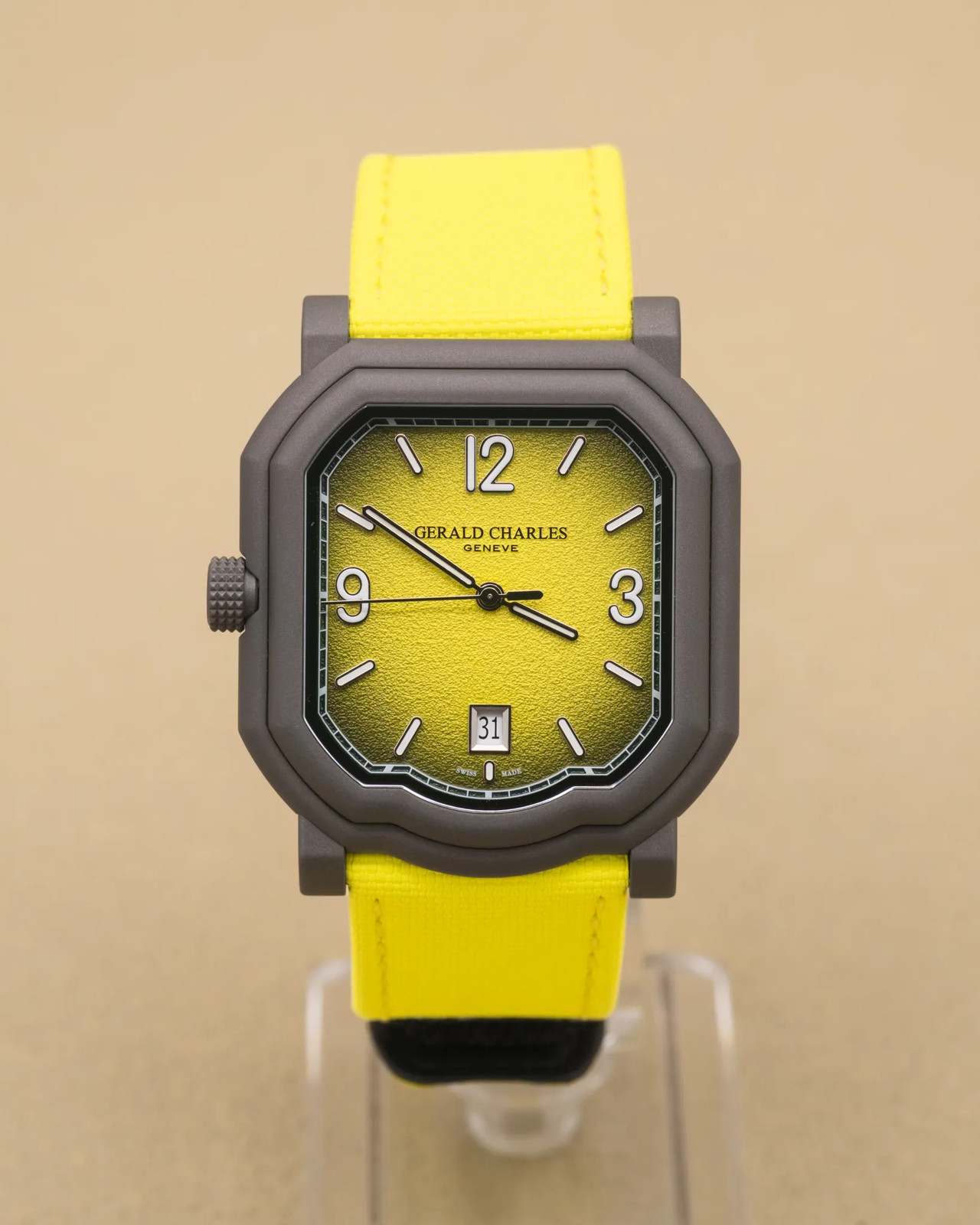 2026 Gerald Charles Maestro GC Sport Tennis Yellow Dial Complete