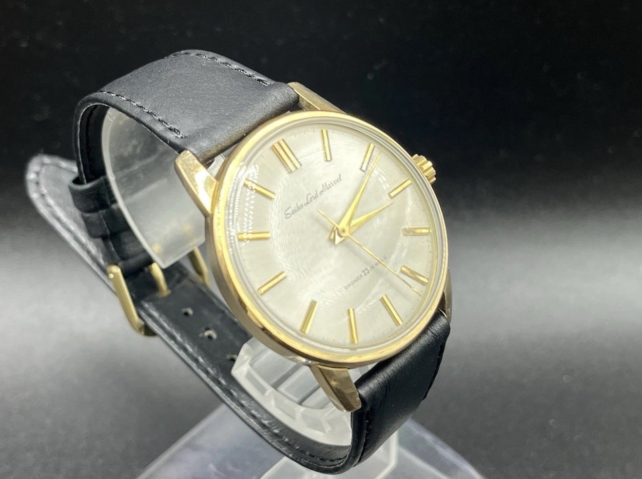 [N MINT] Vintage 1964 Seiko Lord Marvel 5740-1990 23J Hand-wound Men’s Watch