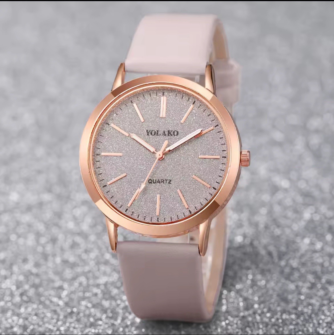 Women Fashion watches new yolako womens simplicity casual leather Band watch