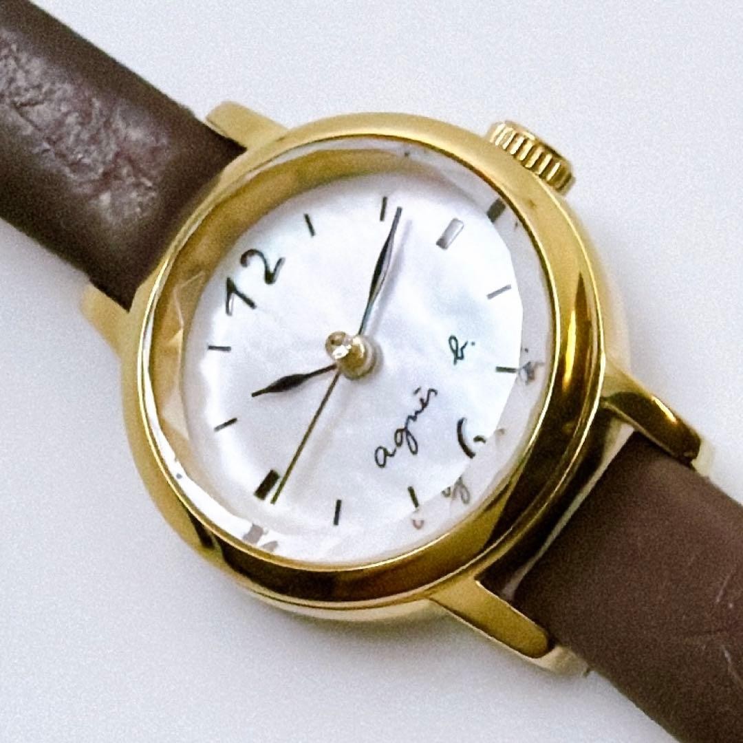 Limited to 500 pieces agn s b. Marcello Mini FCSK742 White Mother of Pearl Dial