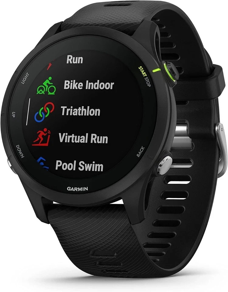 Garmin Forerunner 255 Music Running GPS Sports Watch Black