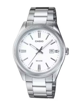 CASIO MTP-1302PD-7A1VEF Silver White Watch