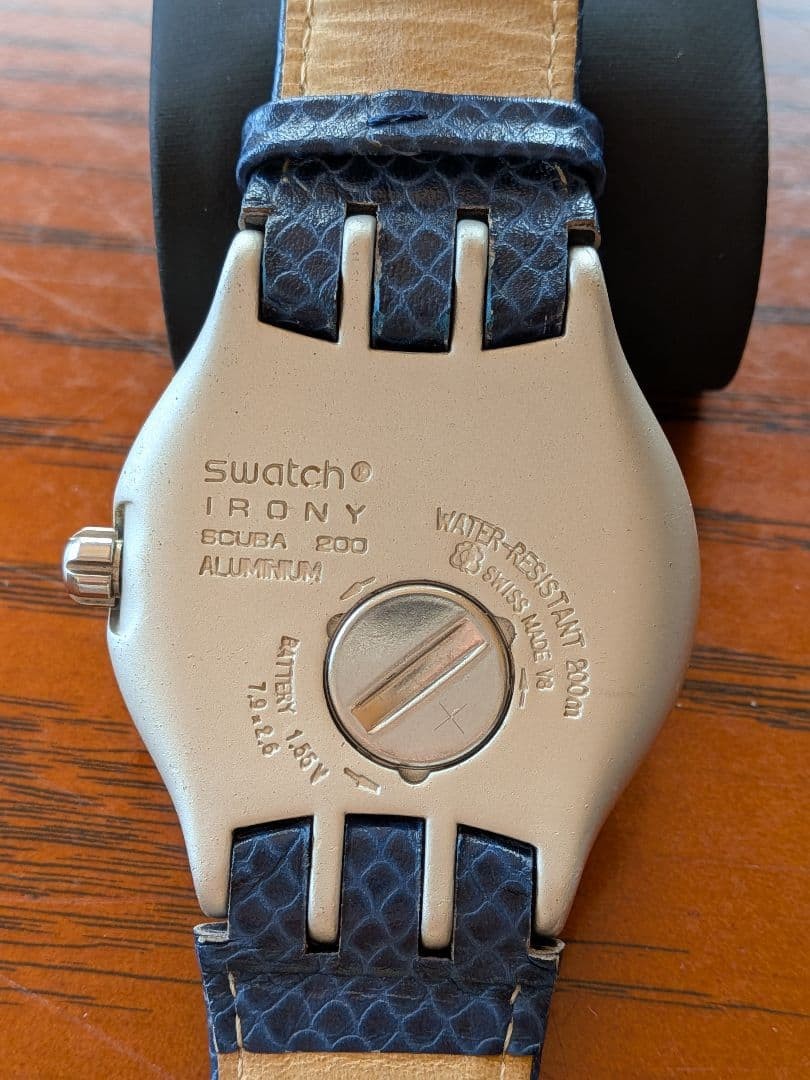 [Rare/Genuine Belt] SWATCH Irony Scuba 200 Aluminum Type