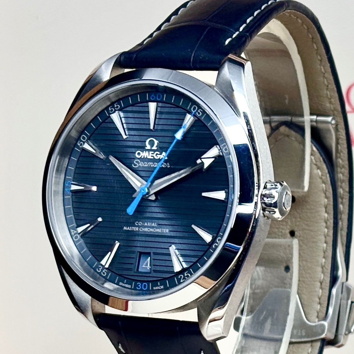 Omega Seamaster Aqua Terra Blue 41mm Co-Axial Master Chrono 220.12.41.21.03.002