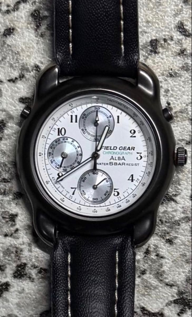 SEIKO ALBA Chronograph Excellent Condition New Battery