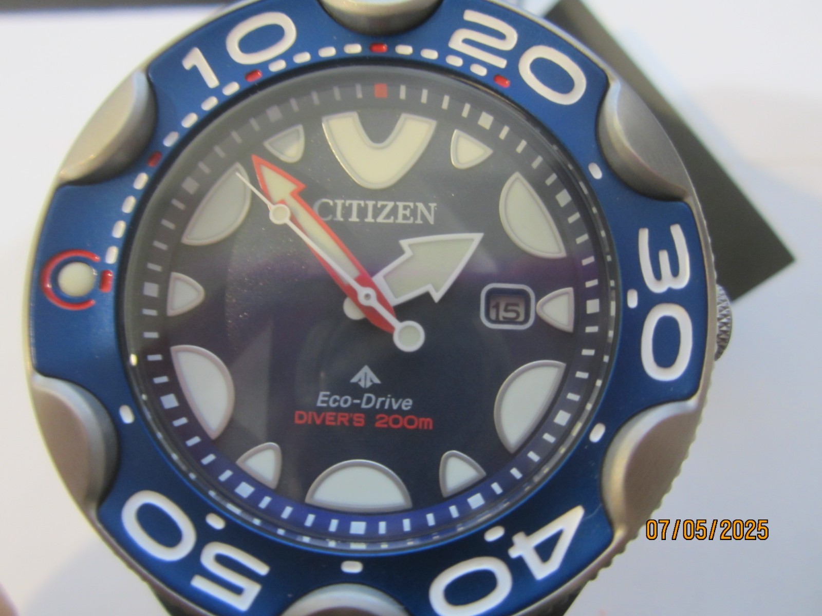 CITIZEN PROMASTER ECO-DRIVE MEN’S WATCH QUARTZ BN0231-01L 200M NEW