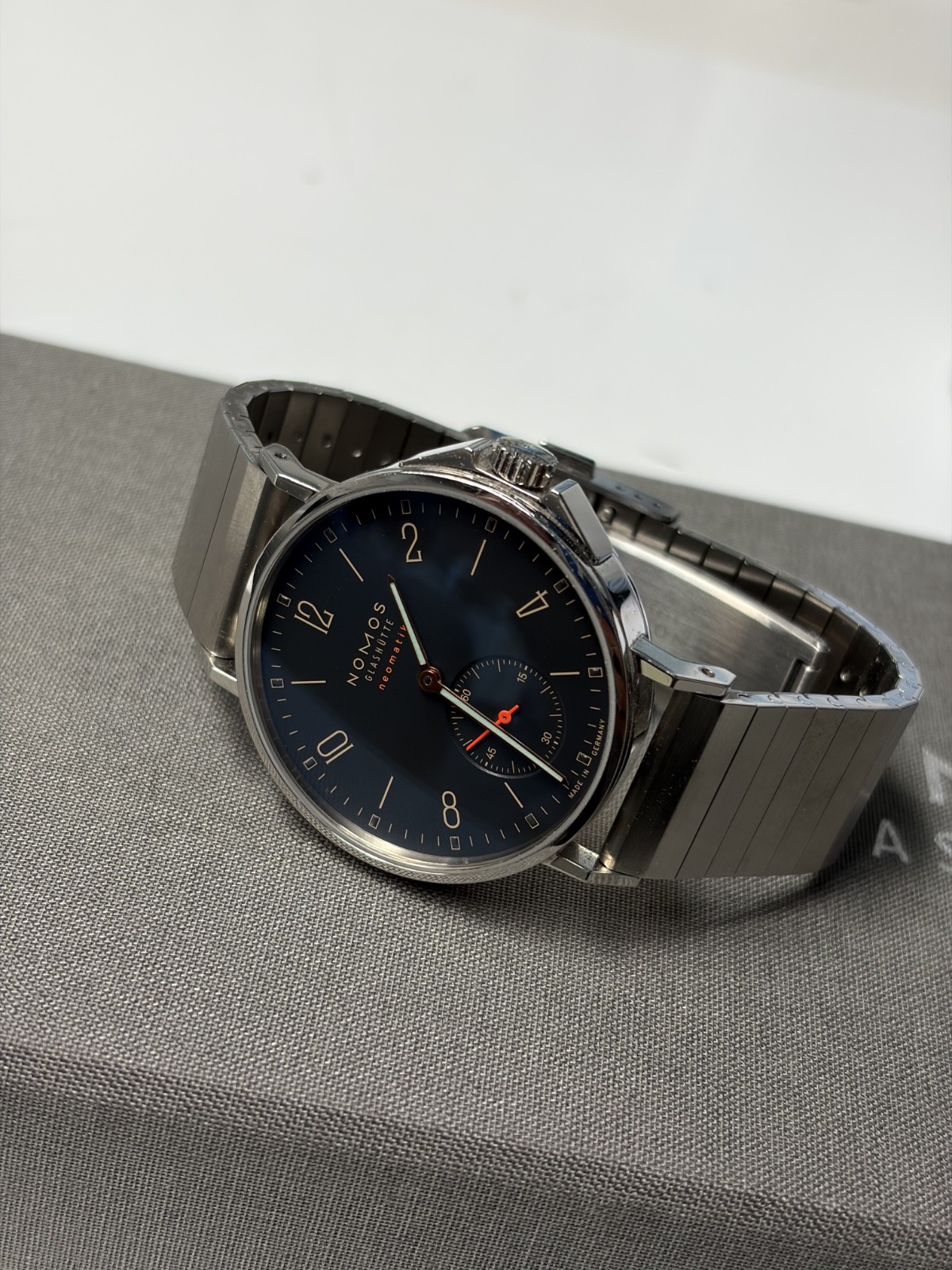 Nomos Ahoi Neomatik 36mm Atlantic Automatic Watch