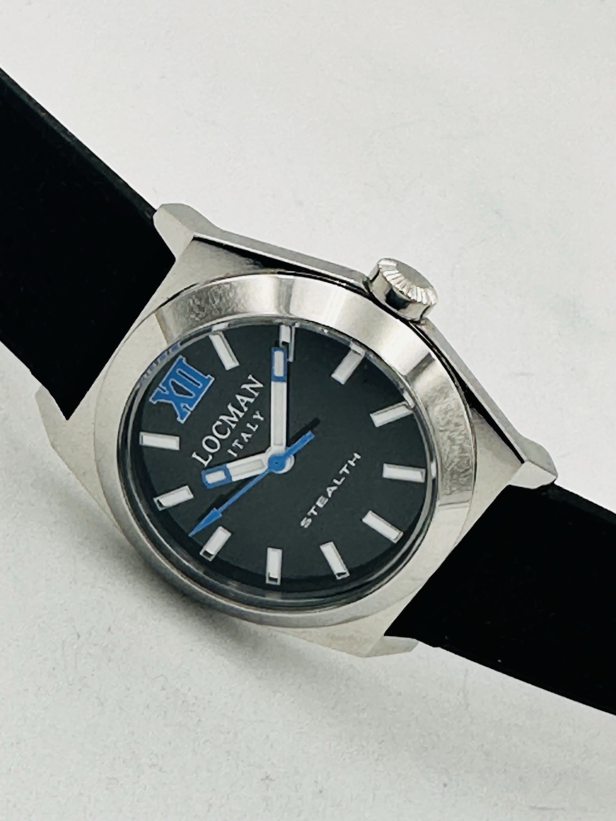 Locman Stealth Lady 204KBGK/260 34mm Rubber Quartz Watch Hot Sale New