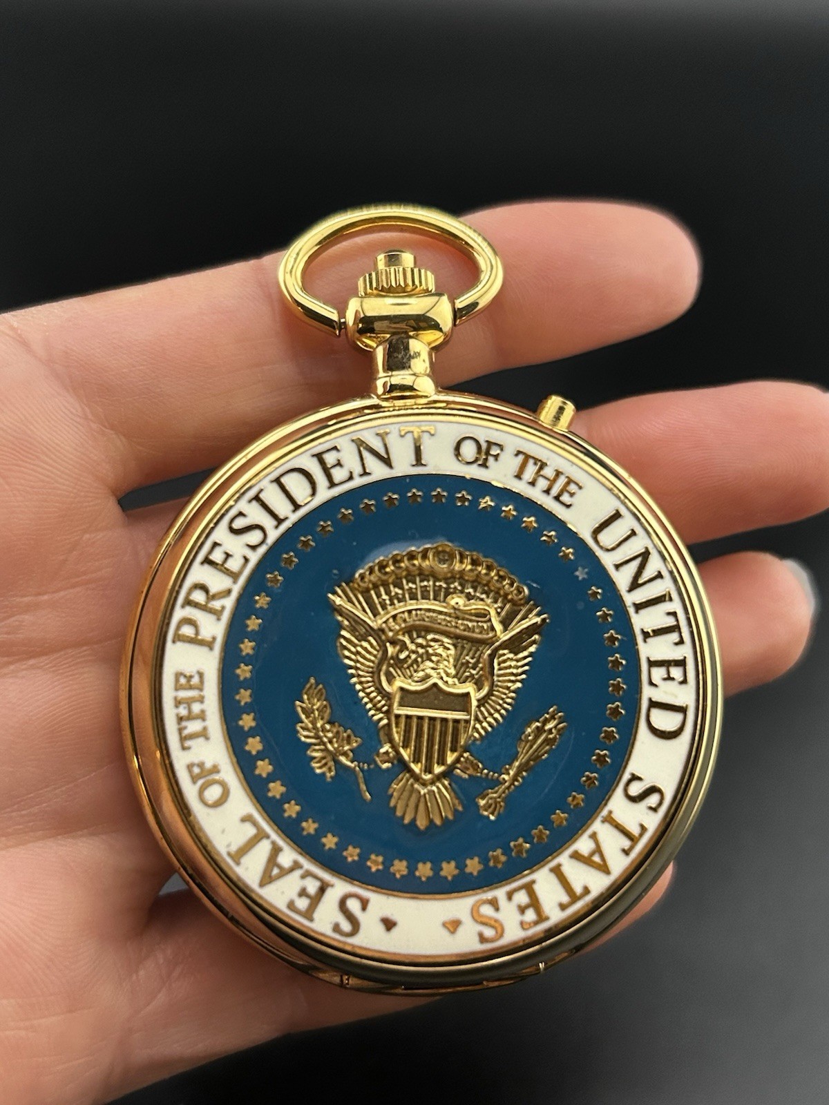 Thomas Pacconi US President Seal Pocket Watch