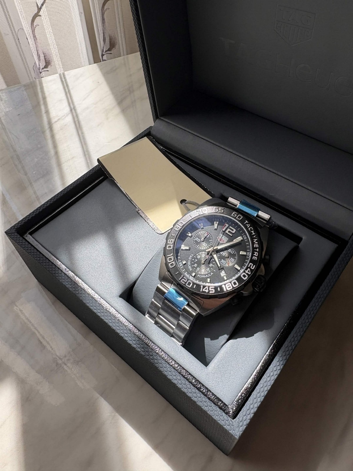 TAG HEUER Formula 1 Chronograph Black Quartz Men’s Watch CAZ1010