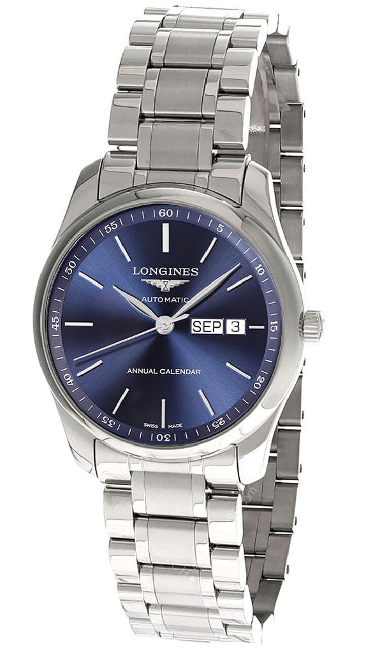 LONGINES Master Collection 40MM AUTO SS Blue Dial Men’s Watch L2.910.4.92.6