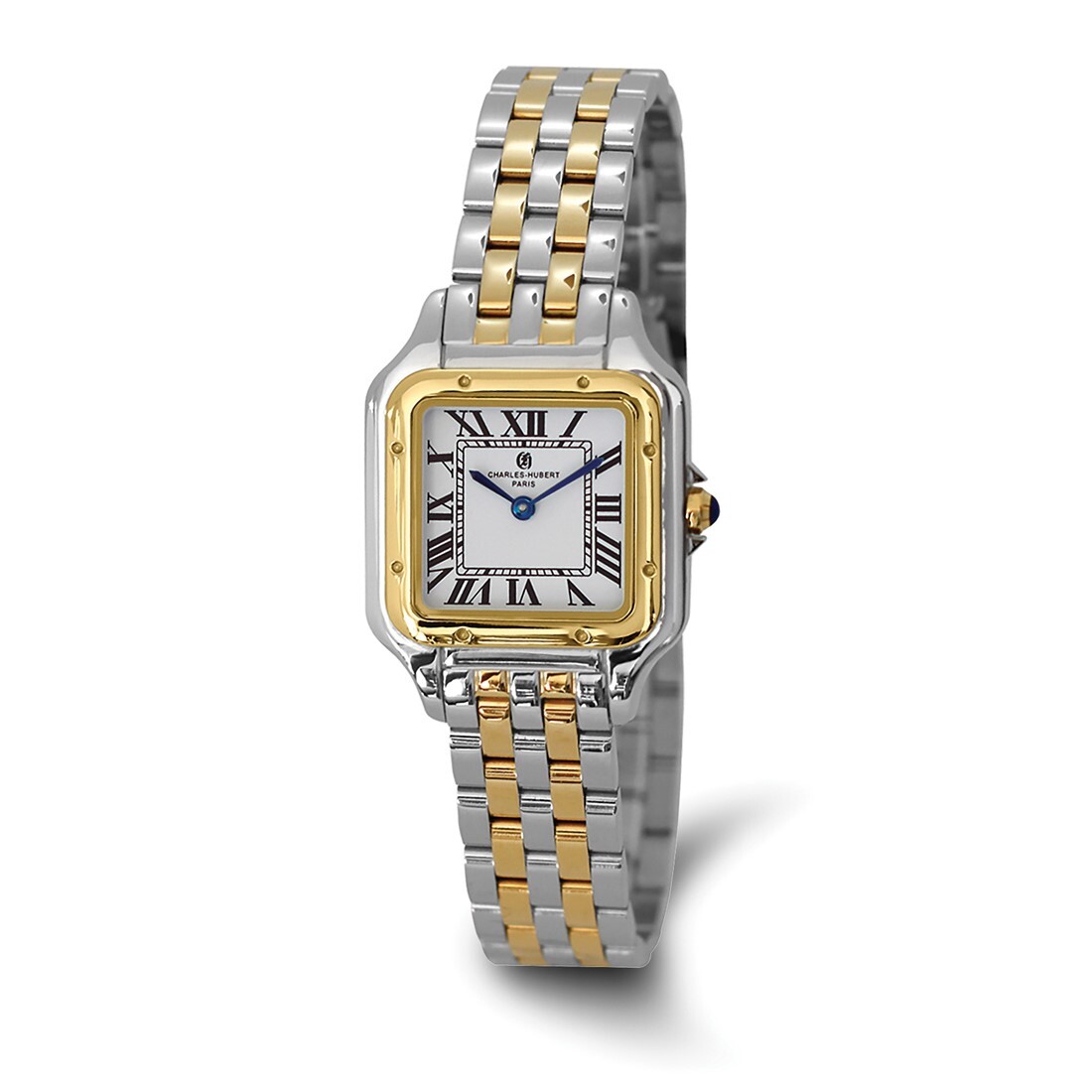 Charles Hubert Womens Two-Tone Yellow-plated Stainless Steel Quartz Watch