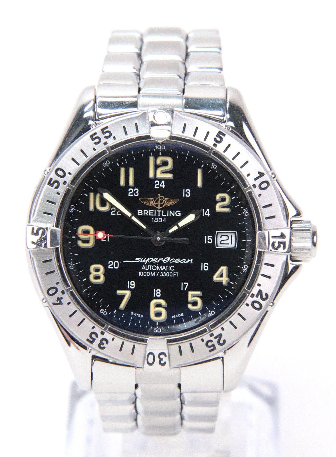 Men’s Breitling Superocean 1000m Stainless Steel Automatic Watch
