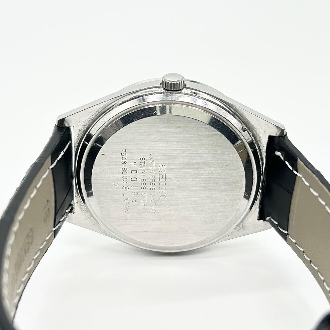 SEIKO TYPE II 7546-8000 Quartz Wristwatch