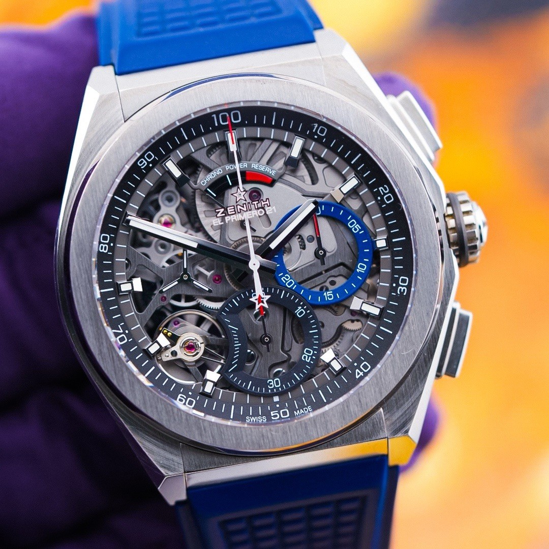 Zenith Defy El Primero 21 Titanium Men’s Watch – 95.9000.9004/78.R582