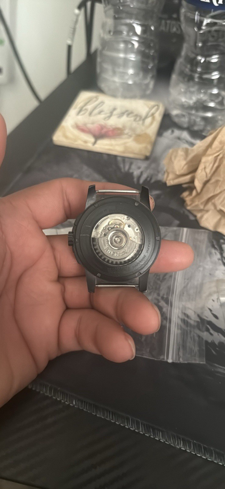 INVICTA SEA VULTURE RESERVE WATCH JUST THE HEAD missing the bands