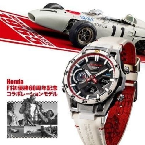 Casio Edifice × Honda ECB-2300HR-1AJR F1 60th Anniversary Limited Japan Watch