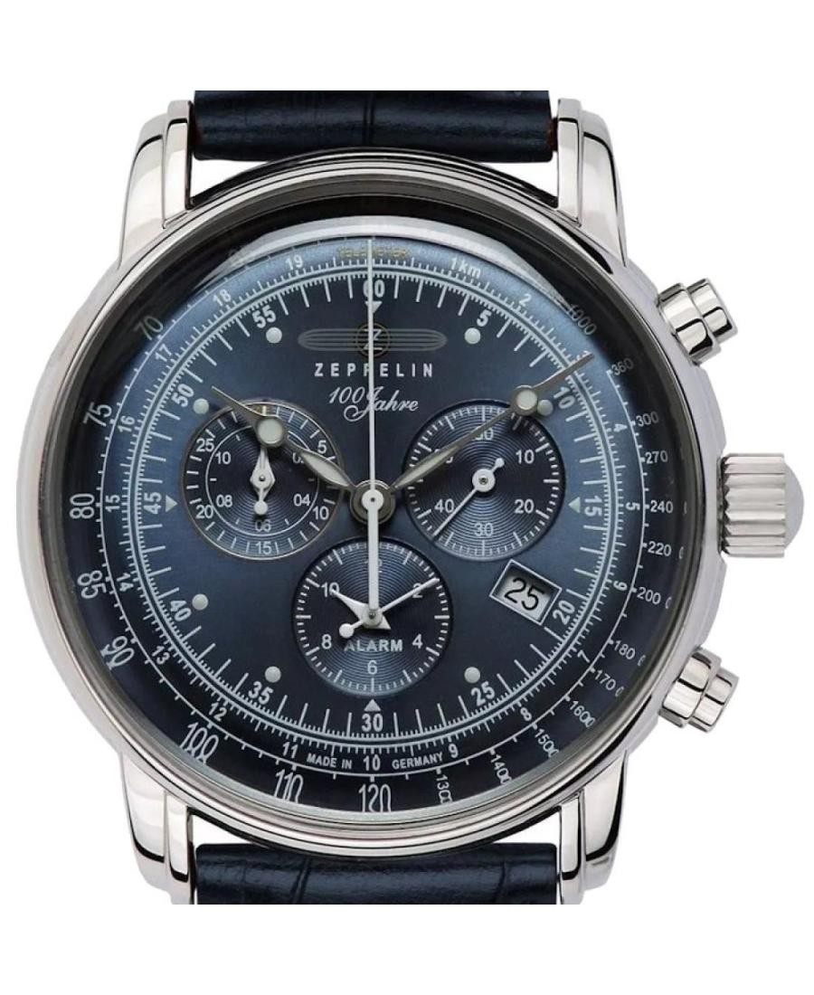 ZEPPELIN Men Analog Quartz Casual Watch Classic Dress Blue Dial Waterproof Round