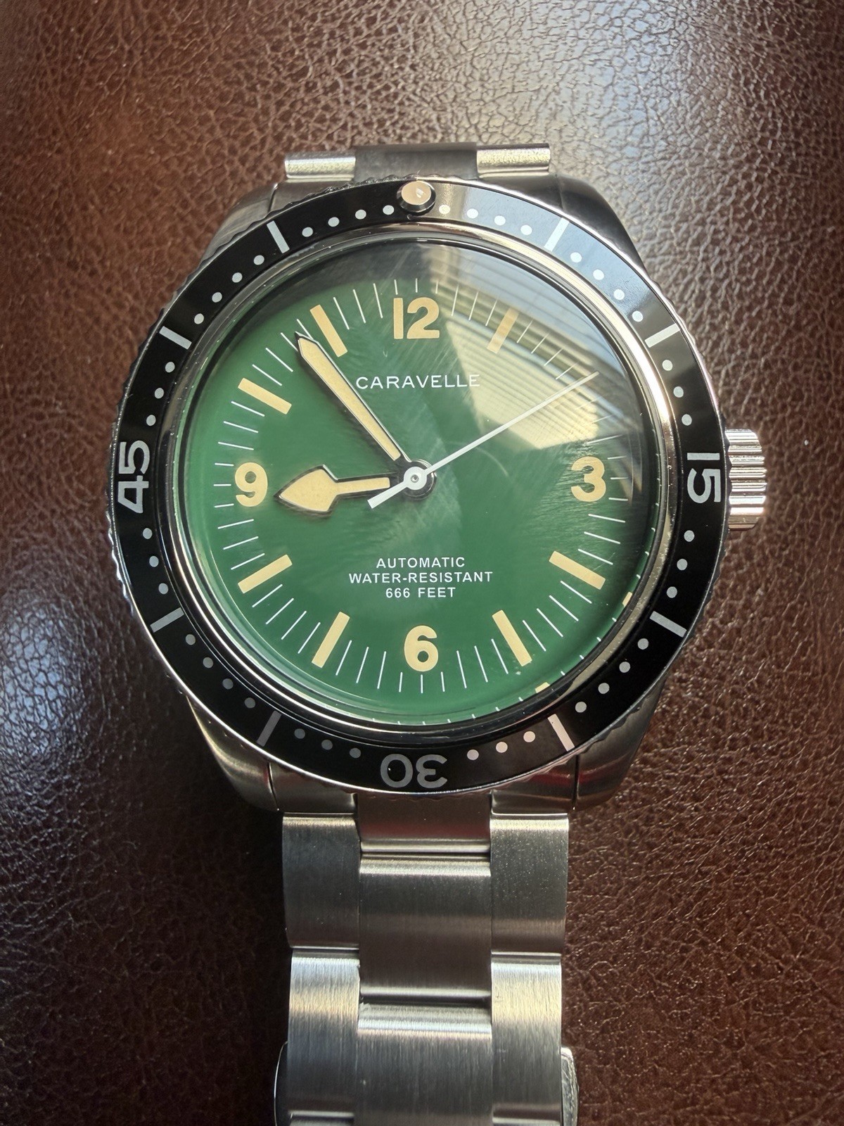 The Caravelle Sea Hunter x Windup Watch Shop Limited Edition