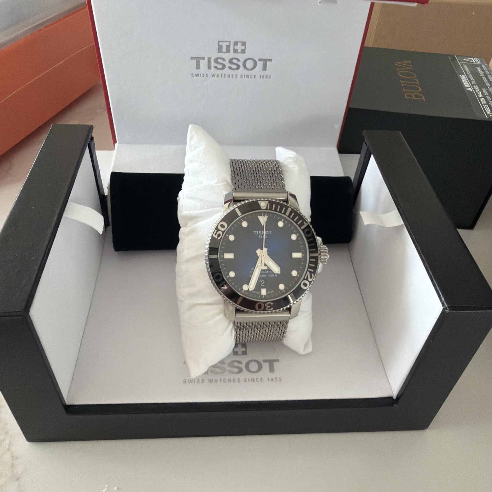 Tissot Seastar 1000 Powermatic 80 Automatic T120407A Blue