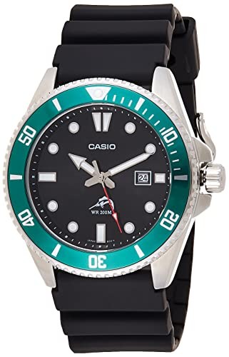 Casio MDV-106B-1A3 Diver Watch Green Men’s Overseas Model TI