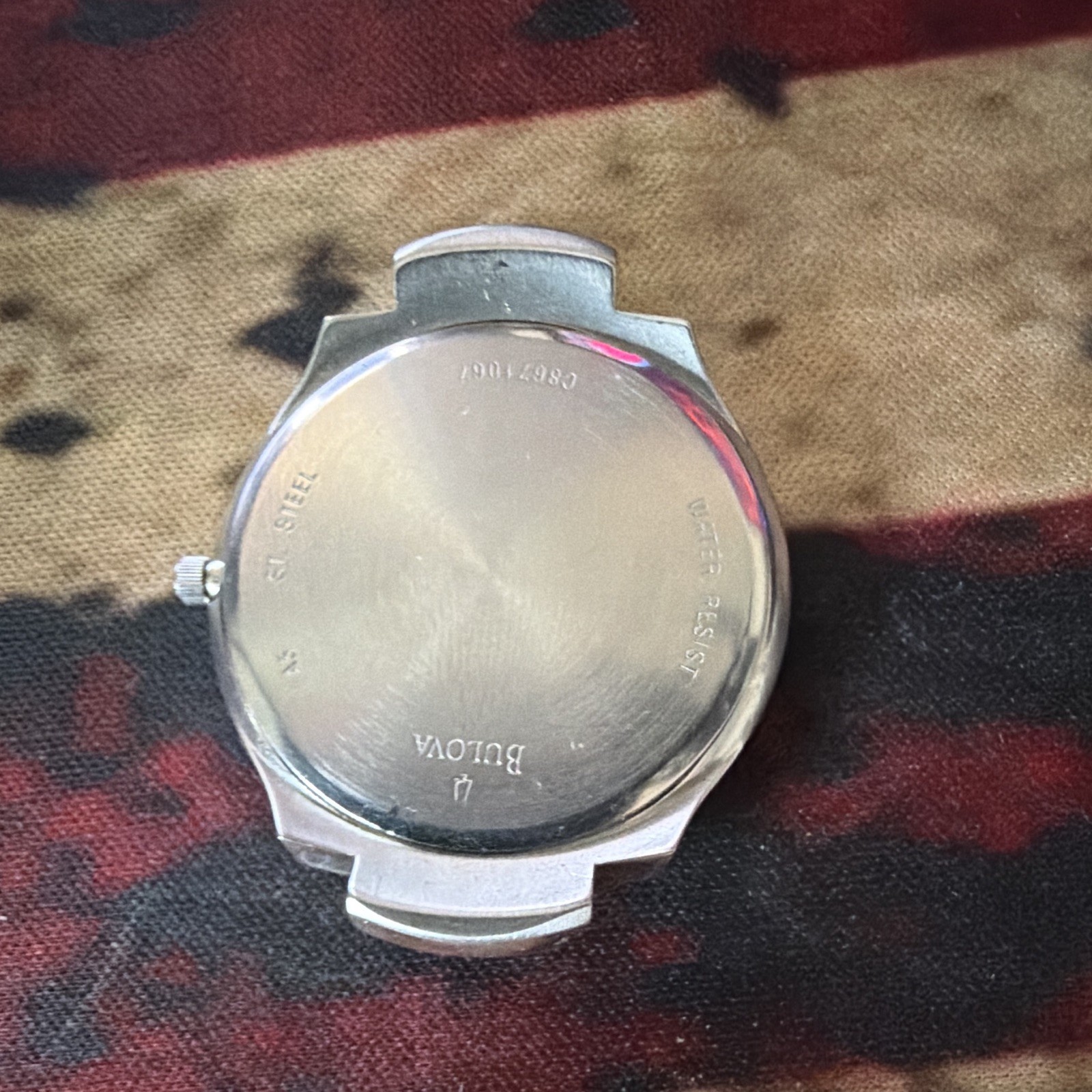 Bulova Women’s Quartz Dress Watch Gray Dial Diamond Markers Silver Steel