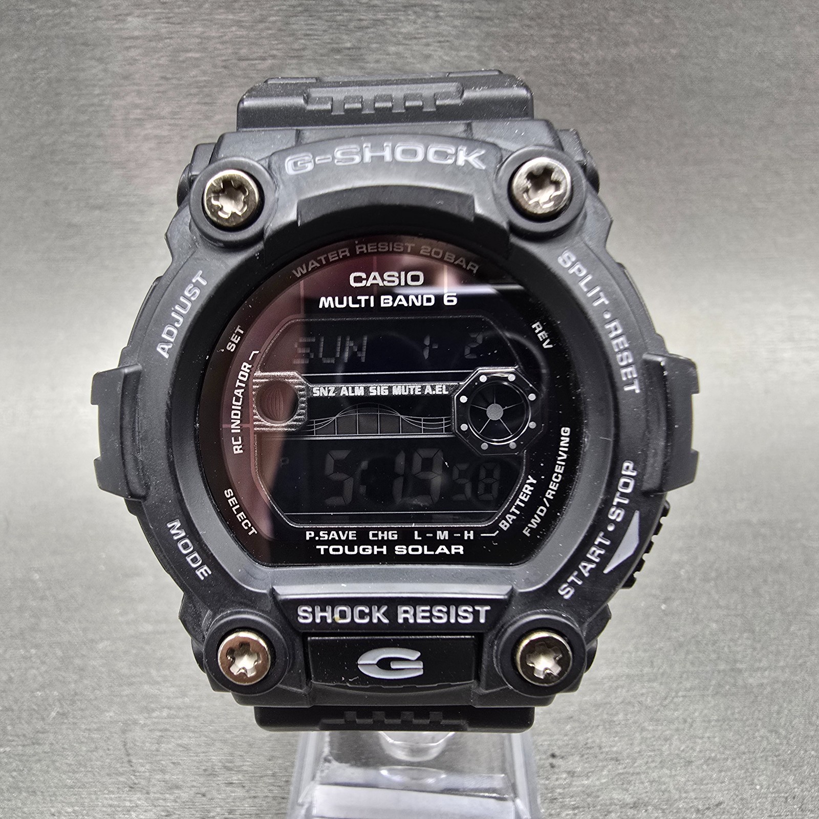 Casio G-Shock GW-7900B Watch Men 50mm Digital Black Alarm Chrono Solar Runs NSKO