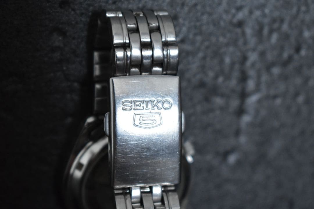 Seiko 5 7S26-01V0 Automatic Watch Exhibition Case Back