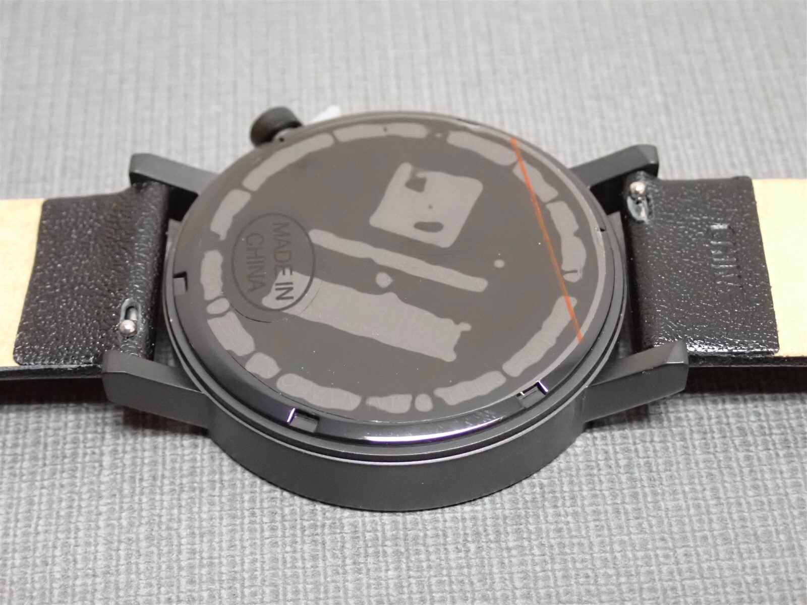 NEW Projects Watches PJT-7901BK Beyond The Horizon 40mm Black Leather Band Watch