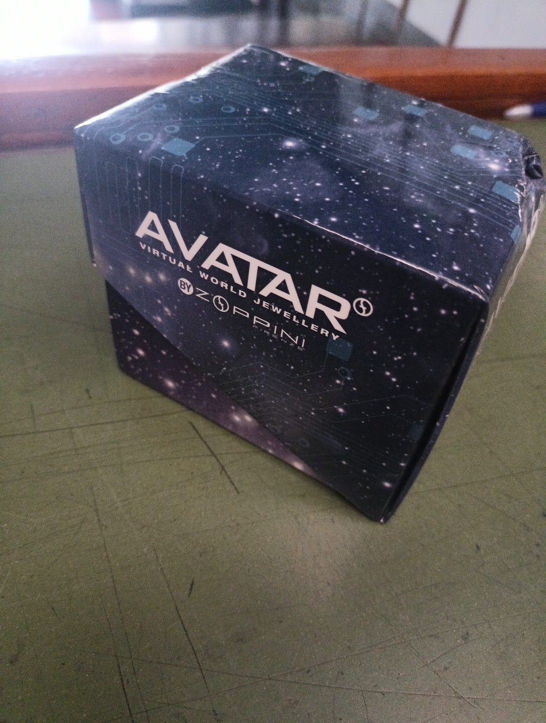 Avatar Digital Watch Blue Rubber Strap, Made From Leamkeys, New
