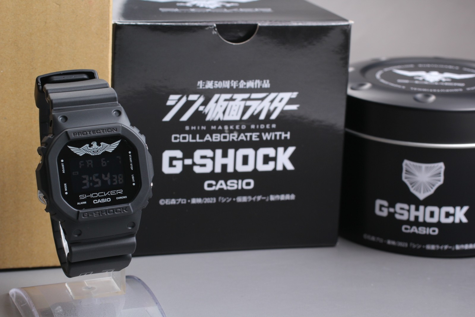 Famous Japanese Sentai [MINT w/Box] Casio KAMEN RIDER DW-5600VT Qz Men’s Watch