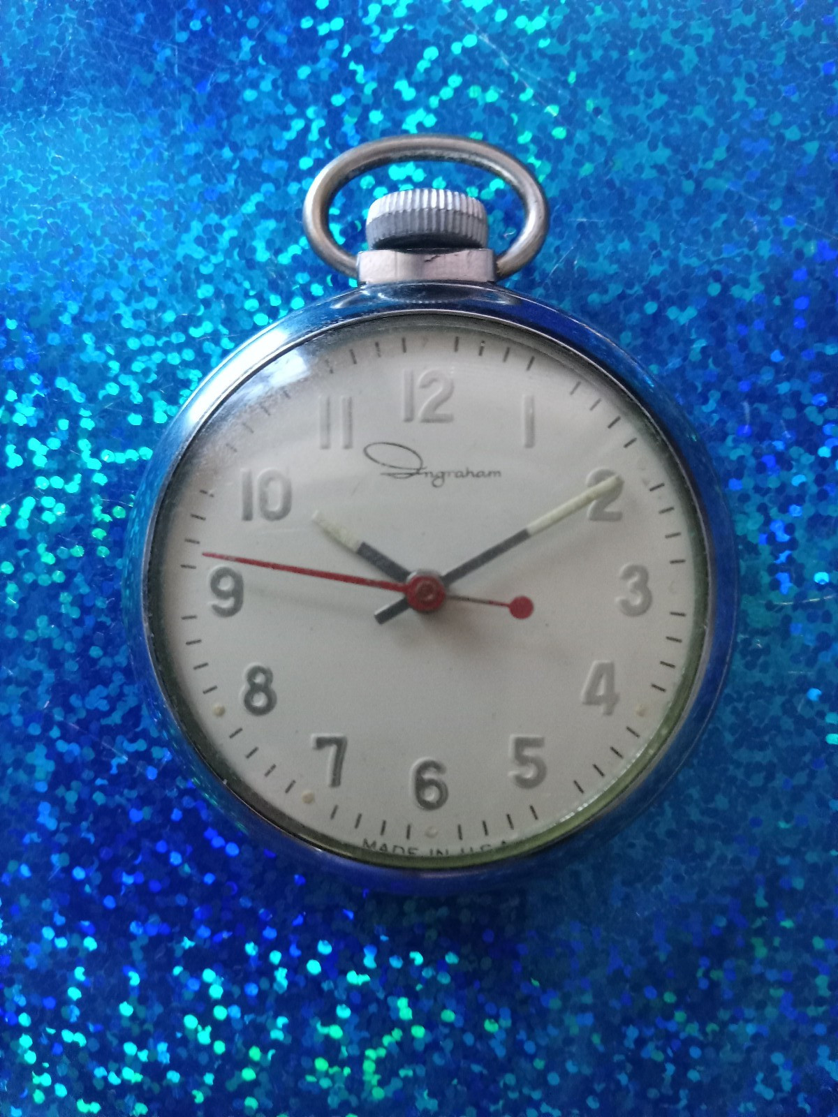Ingraham luminous pocket watch….working