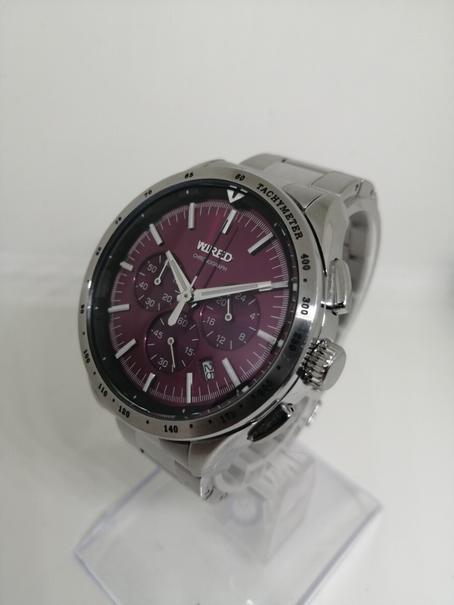 Working SEIKO WIRED VK63 K006 Men s Quartz Chronograph Watch