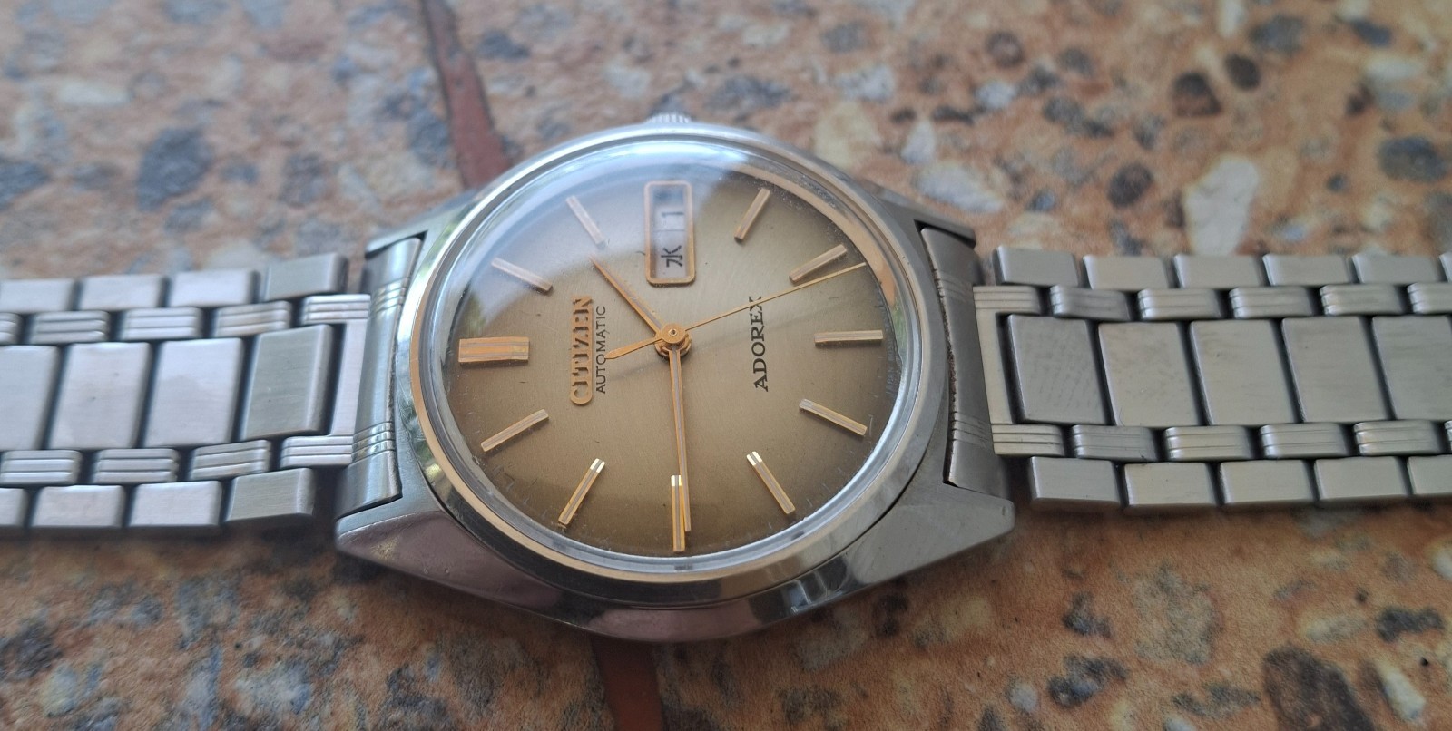 Vintage Citizen Adorex 21 Jewels Automatic December 1974 JDM KANJI 28800