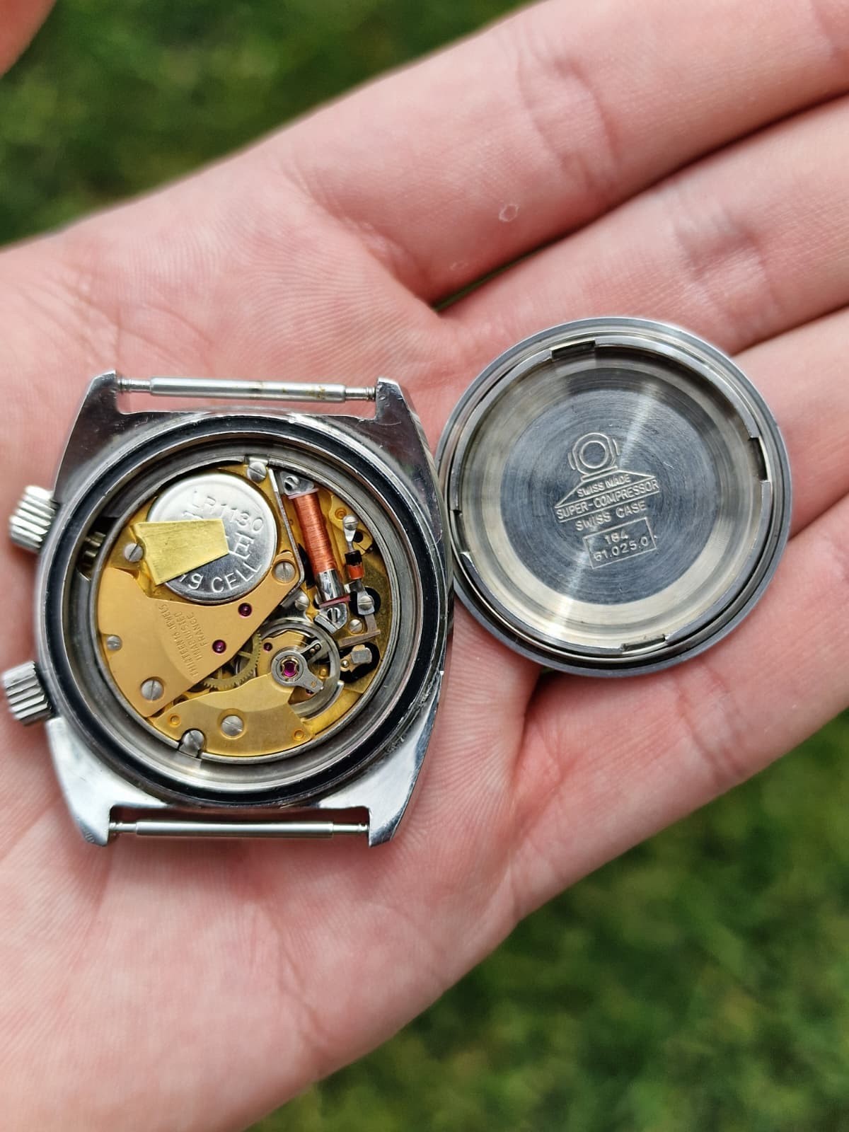 Lip Nautic Ski Electronic Vintage Hybrid Watch