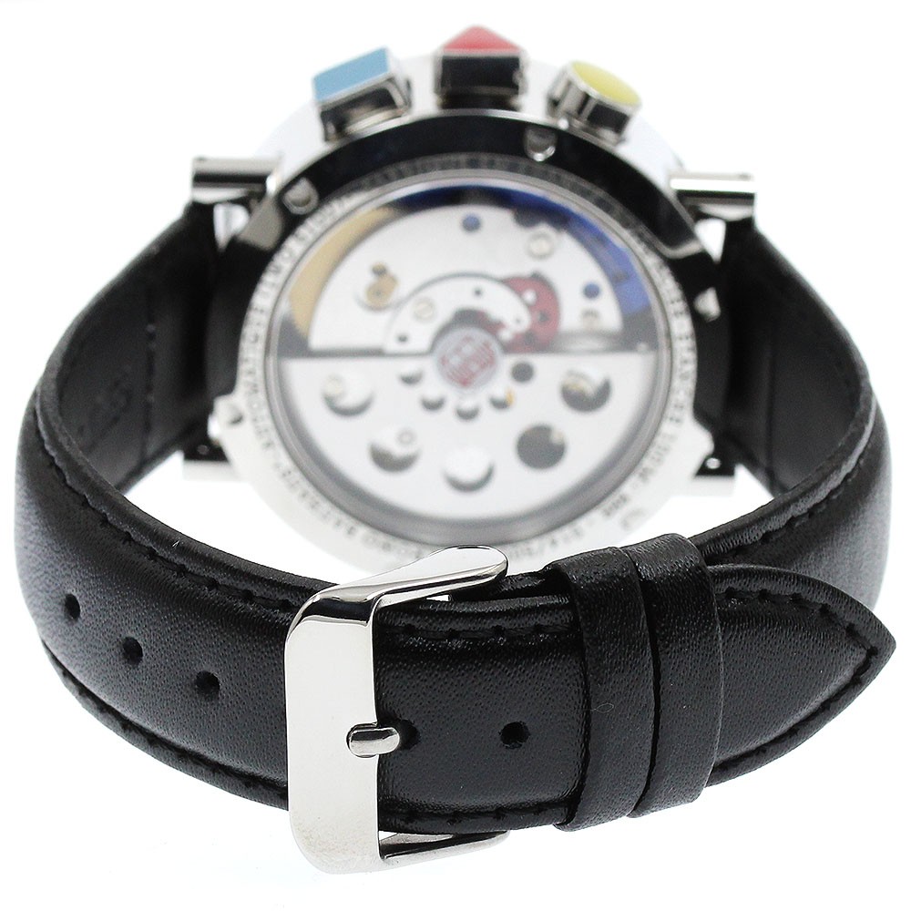 Alain Silberstein Chrono Bauhaus LOW5100 Day Date AM/PM AT Men’s Watch_918412