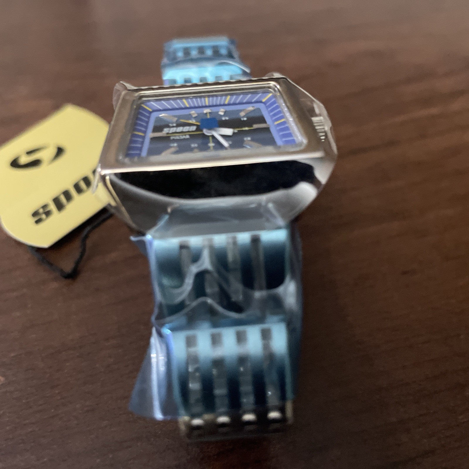 Spoon Pulsar Women Watch Stainless Steel BASE METAL MINERAL CRYSTAL PWK 005
