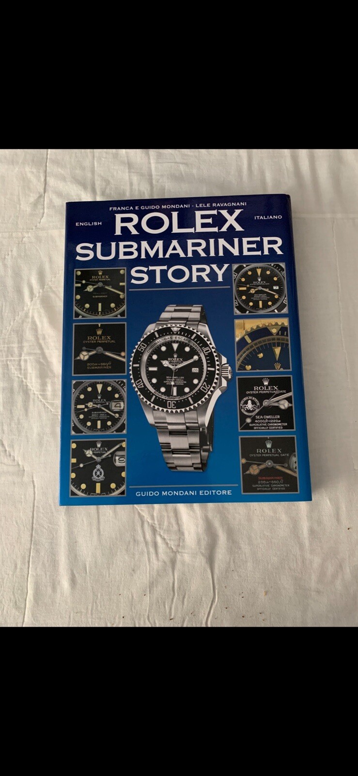 Rolex Submariner Story Book Italian/English Year 2009 2000 Copies